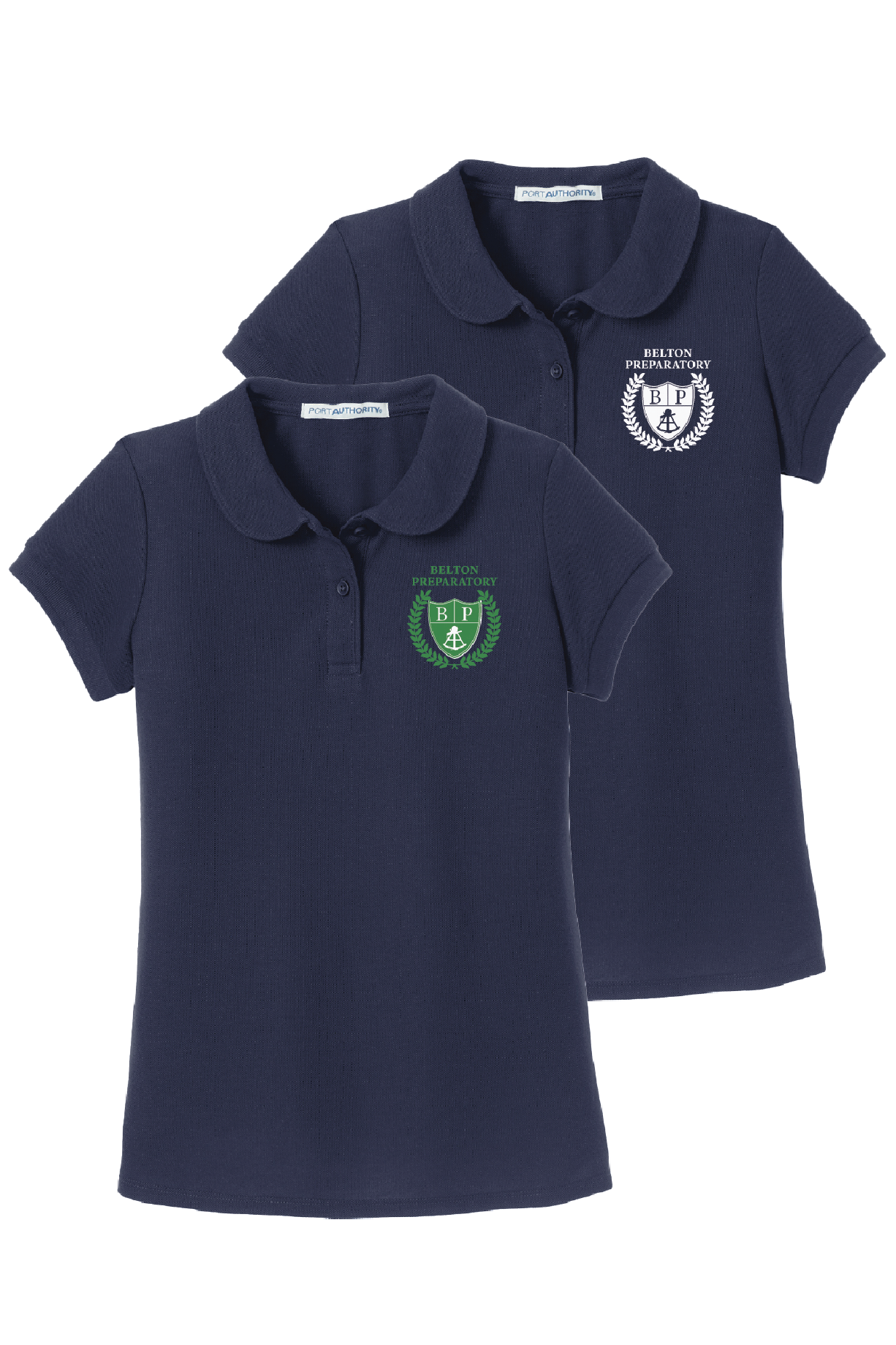 Girls' Peter Pan Polo - Navy