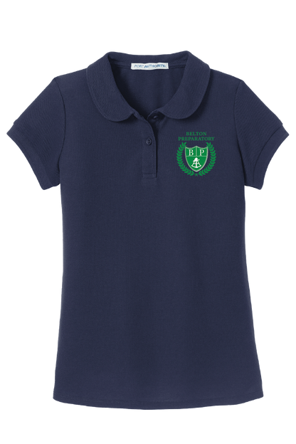 Girls' Peter Pan Polo - Navy